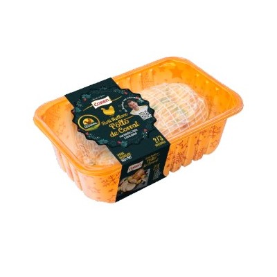 ROTI POLLO CORRAL (RELLENO TRUFA, BOLETUS, PASAS)